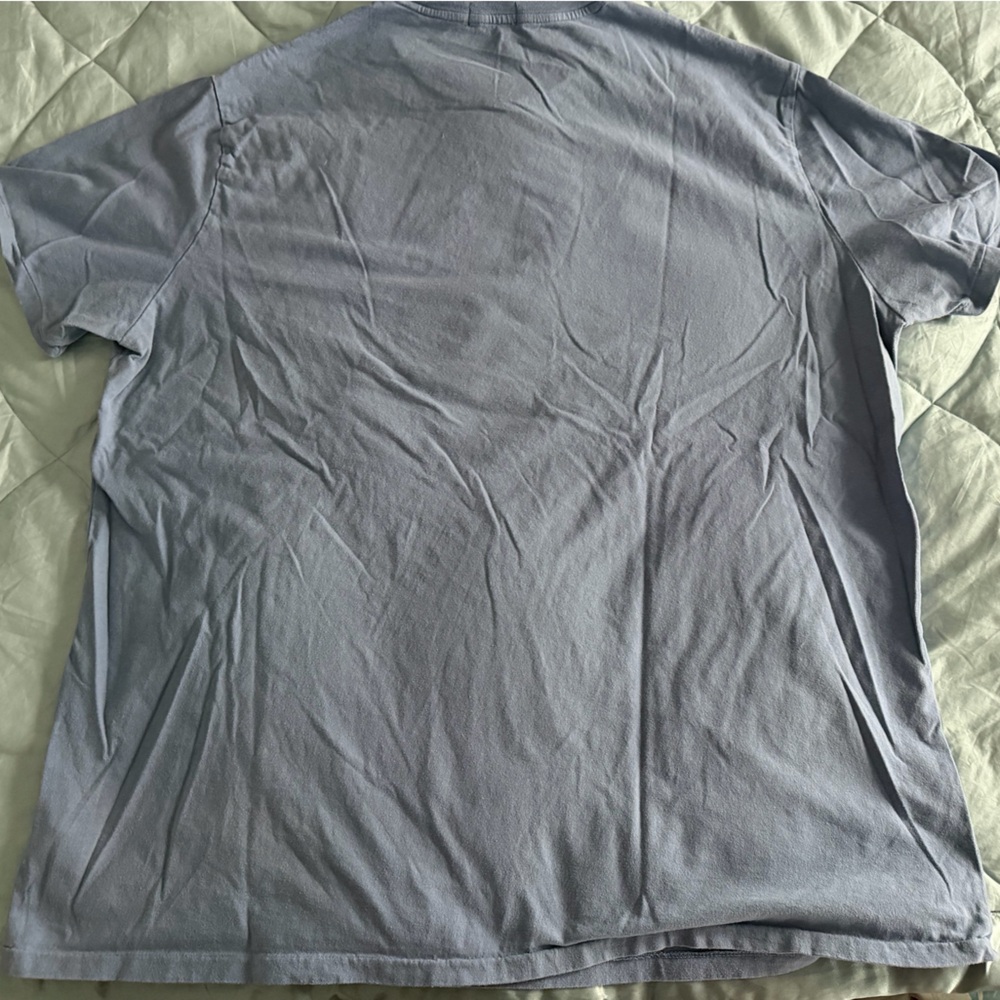 Ralph Lauren Big and Tall Polo Bear beach bear Light Blue tee Shirt - Picture 4 of 5